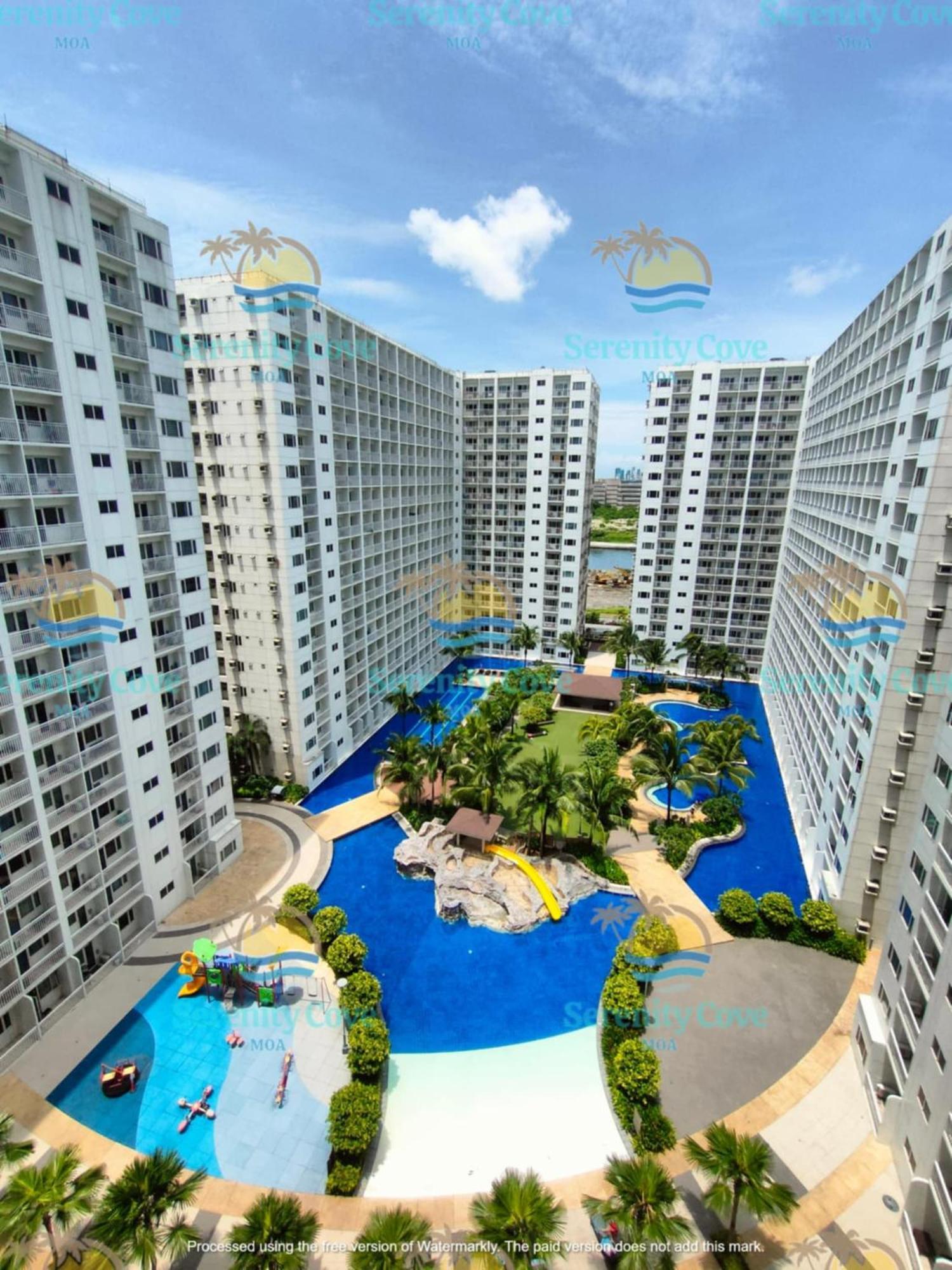 Shore Residences Mall Of Asia Pool View 200Mbps Free Wi-Fi Pasay Buitenkant foto
